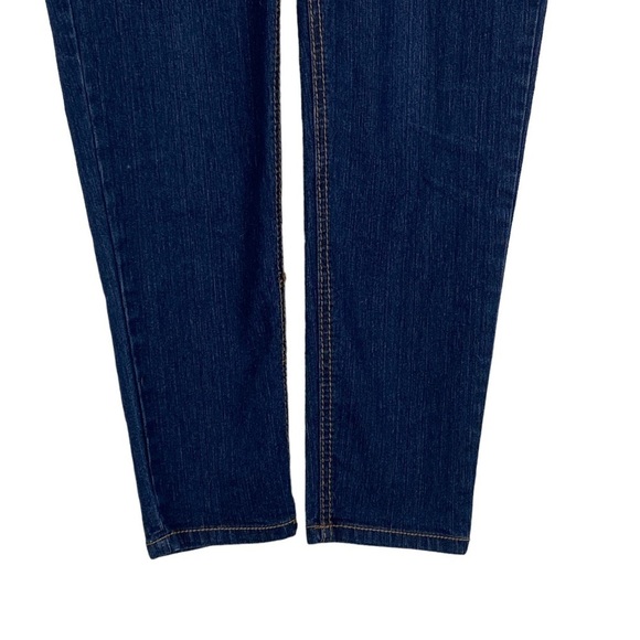 Beau Dawson Petite Skinny Denim Jeans Women's 4P Dark Blue - Picture 4 of 11